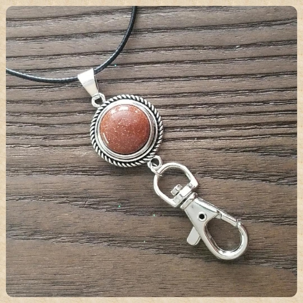 Snap Jewel Necklace or Lanyard